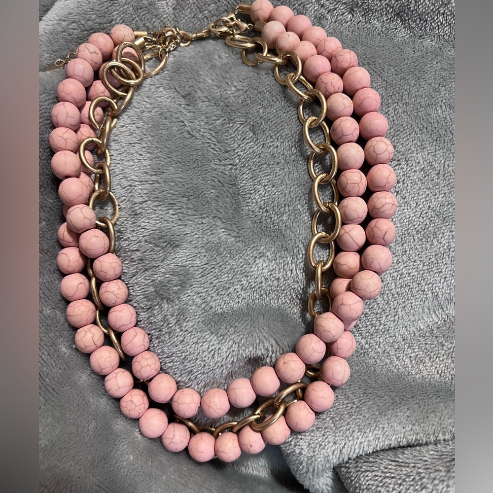 Park Lane Pink Charm Necklace 3-in-1